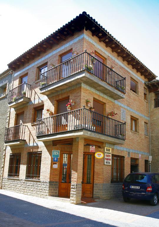 Hostal Cuatro Esquinas Ejea De Los Caballeros Exteriér fotografie